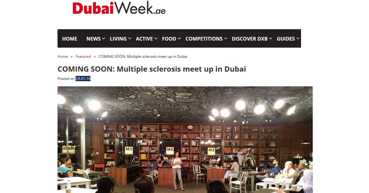 multiple sclerosis dubai week
