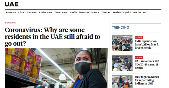Coronavirus: Why are some residents in the UAE still afraid to go out? Dubai Psychologist, Dr. Fabian, in Gulf News