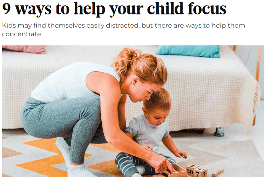 Does your child have difficulties focusing? Dubai Psychologist, Nardeen